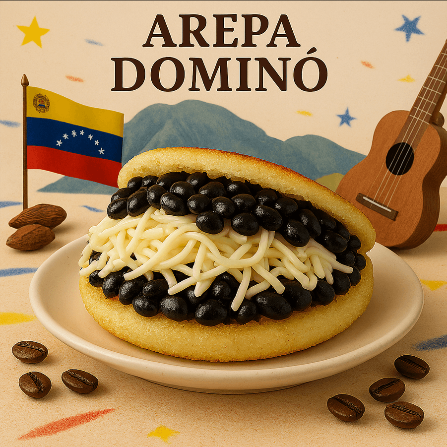 Arepa Dominó
